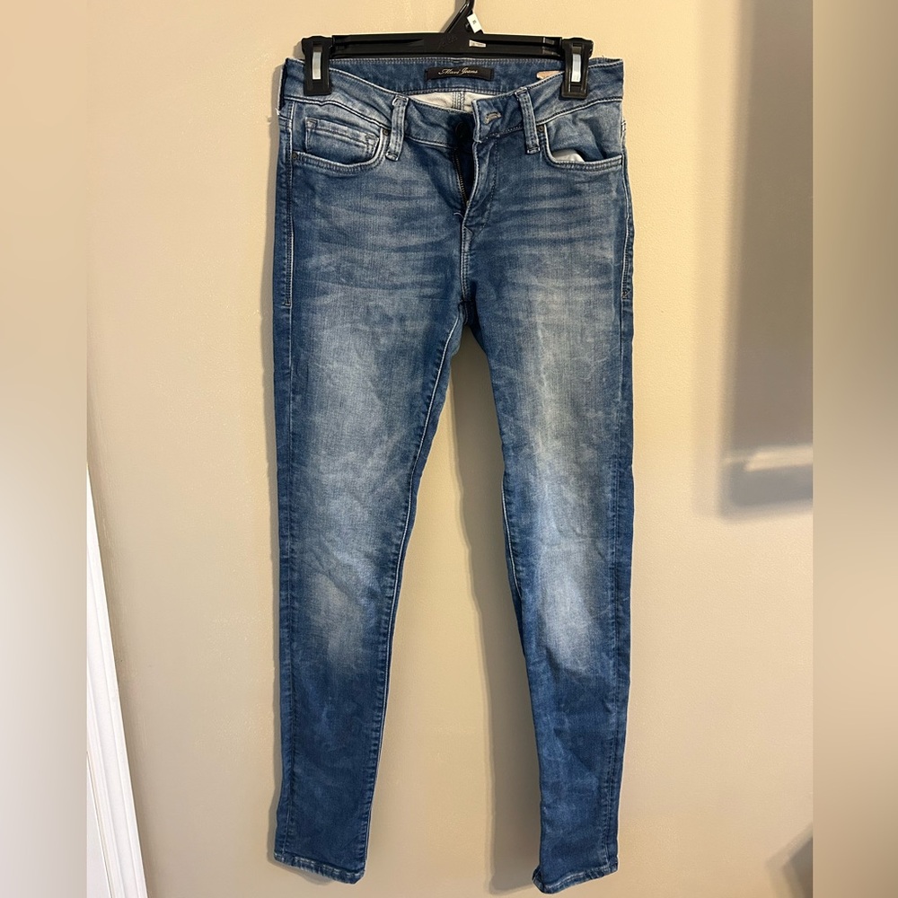 Mavi Alexa Mid Rise Skinny Jeans